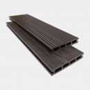 Террасная доска из ДПК Best decking комфорт 3D Тиснение/вельвет цвет: Венги