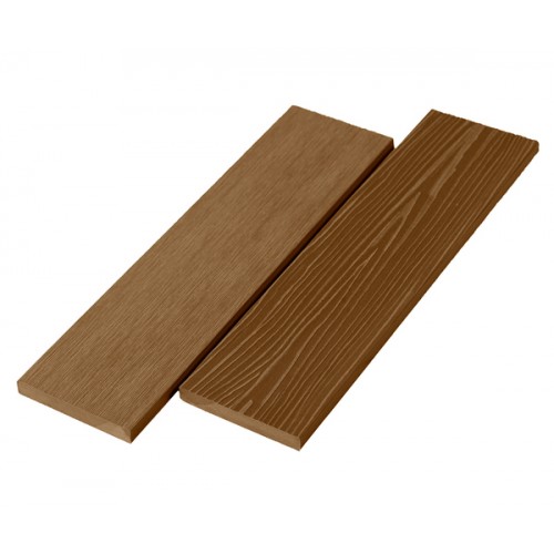 Заборная доска UnoDeck Forte 14012 мм Rus Decking ДПК Орех