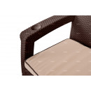 Комплект кресел TWEET Double Seat, цвет: коричневый