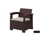 Комплект мебели Rattan Comfort 3, венге Комплект мебели Rattan Comfort 3, венге