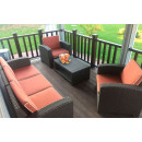 Комплект мебели Rattan Premium 5, венге