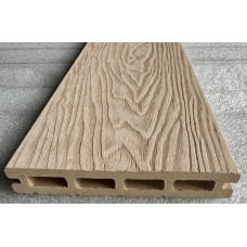 Террасная доска ДПК Бест декинг (Best decking) Лайт Тиснение/широкий вельвет цвет: Слоновая кость