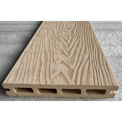 Террасная доска ДПК Бест декинг (Best decking) Лайт Тиснение/широкий вельвет цвет: Слоновая кость